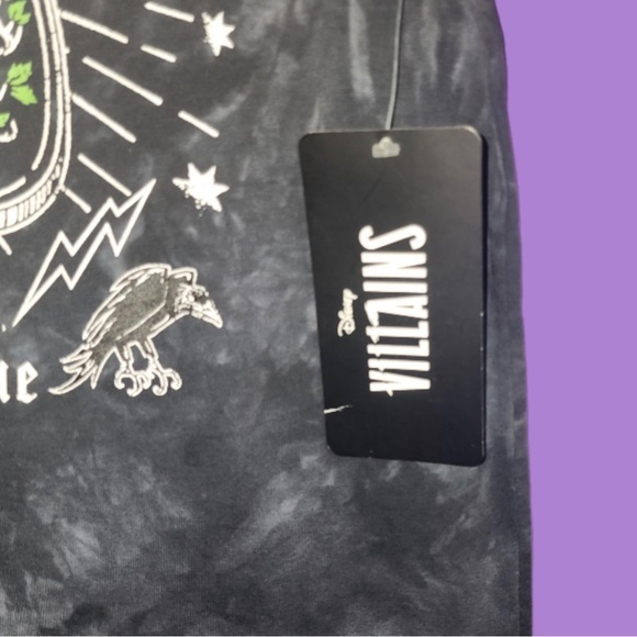 Disney Snow White And The Seven Dwarfs Poison Apple Acid Wash T-Shirt Dress - Picture 5 of 6